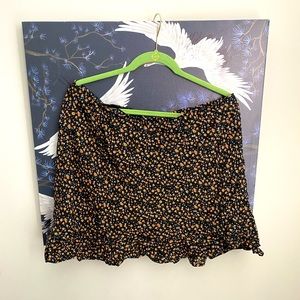 XXL SO Floral Mini Skirt